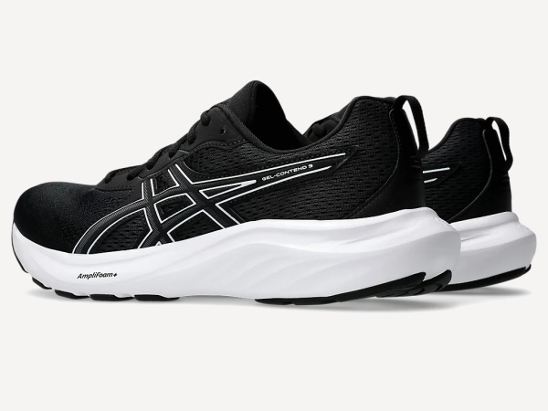 Кроссовки GEL-CONTEND 9 M (RU 41.5 EU 42.5 US 9 СМ 27; black/white)